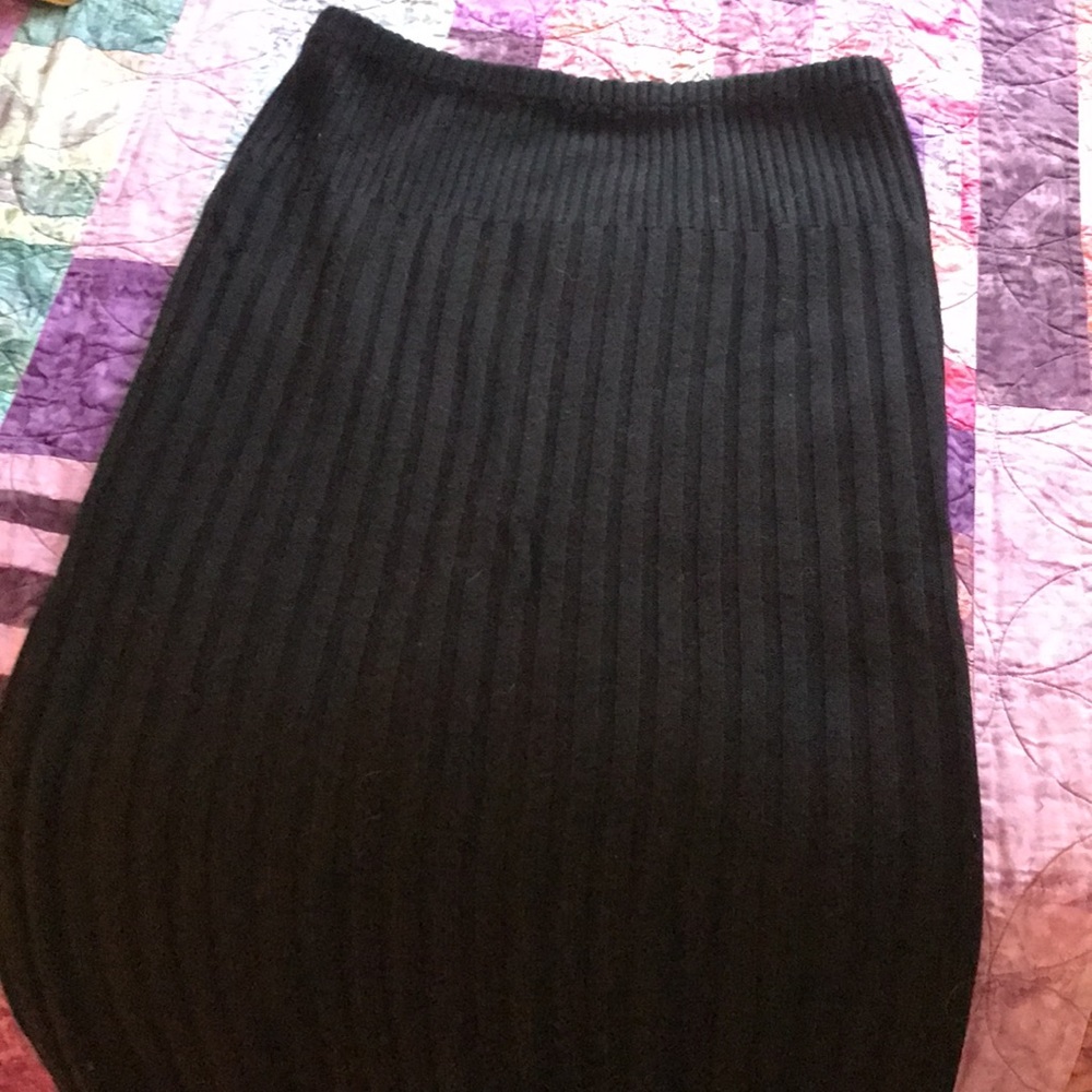 Elemente Clemente merino wool ribbed skirt